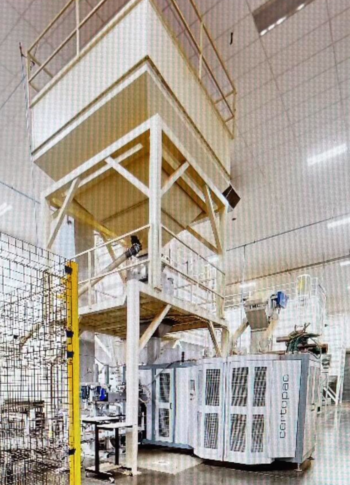 Statec Binder Certopac bagging line control cabinet