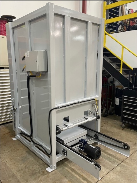 Optional new empty pallet dispensing system